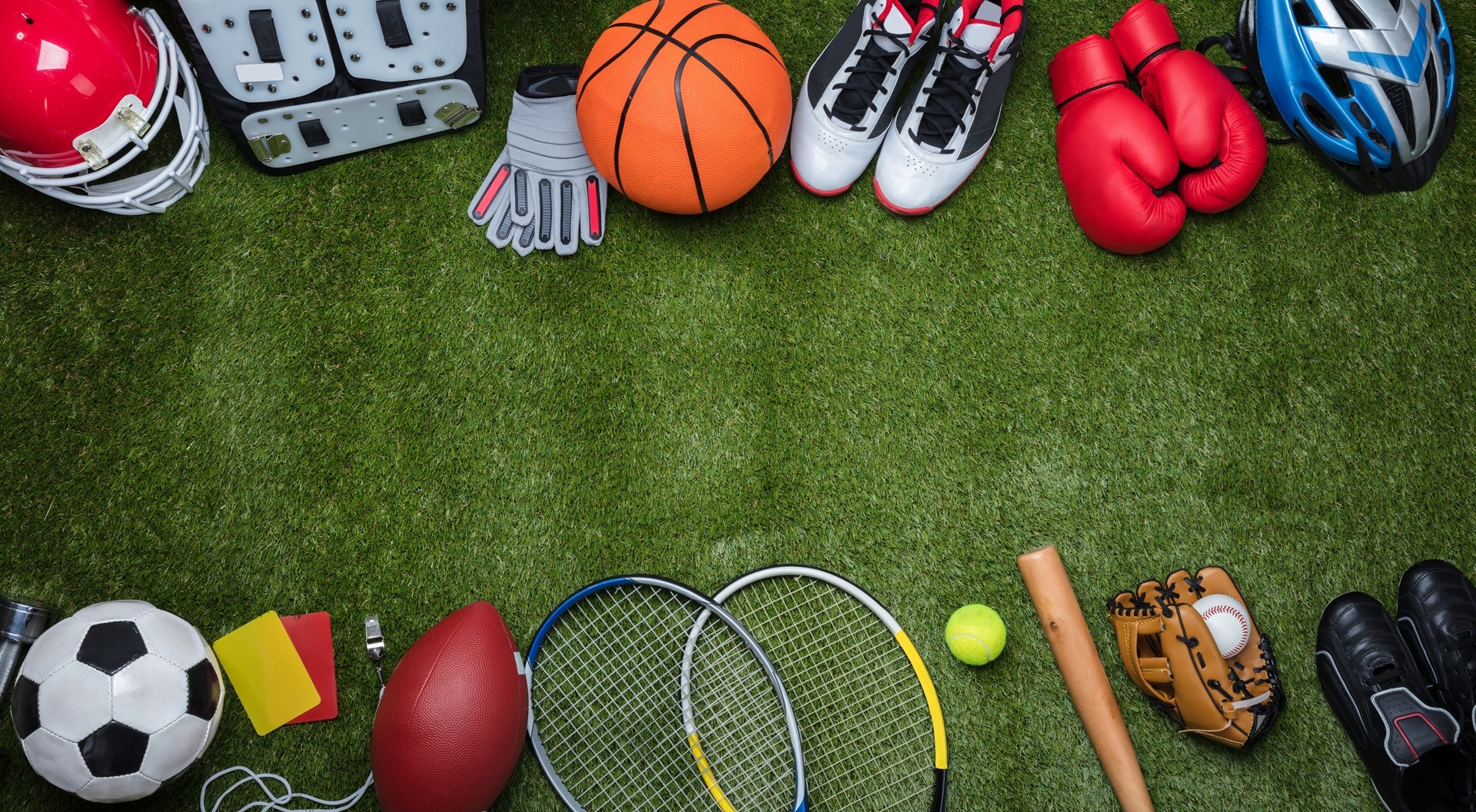 Sportequipment zeigt Vielfalt an Trainingsformen - Schlittschuhkufen